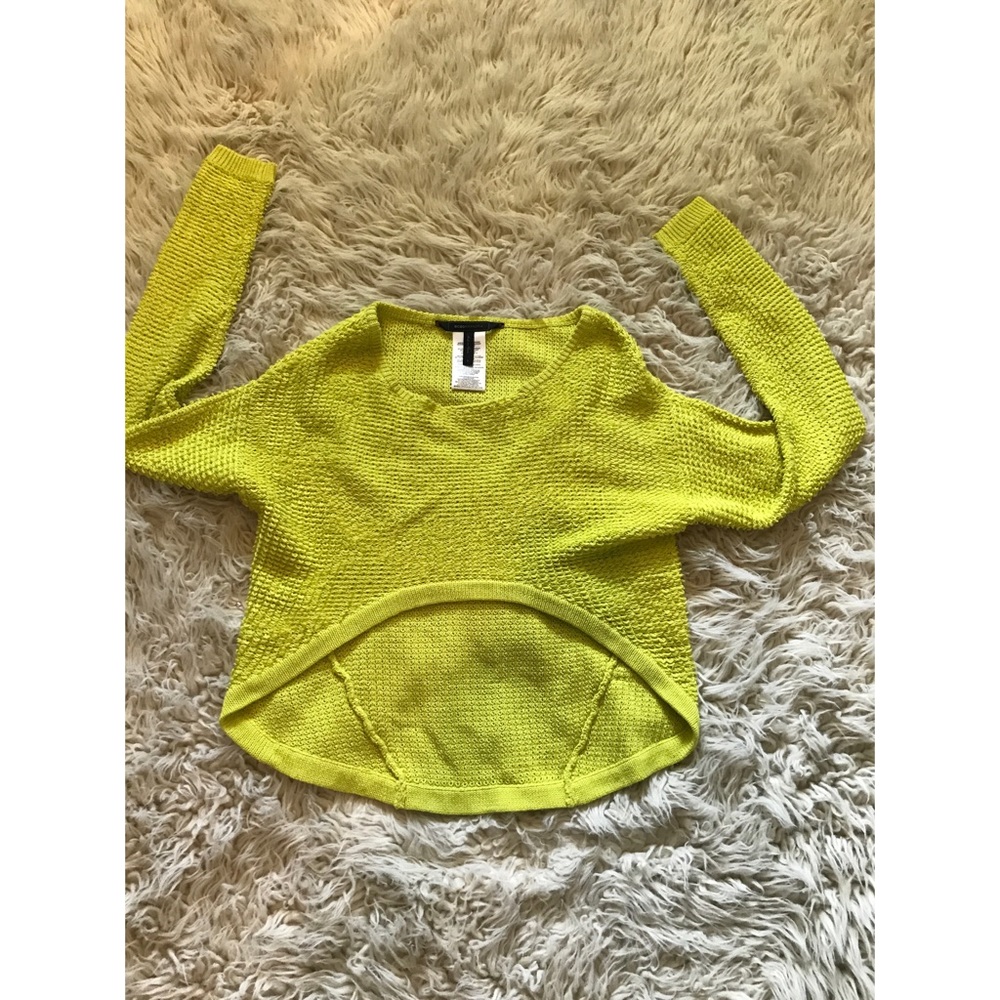 BCBG crop sweater